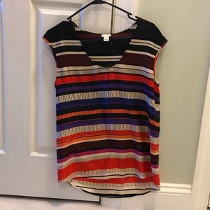 Jcrew blouse, short sleeve